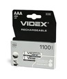 2 stk. oppladbare AAA-batterier - Ni-MH, 1100mAh