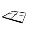 60x60 LED-panel, 40W - Høyde:38mm, 80lm/W, innebygd i sort ramme