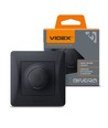 600W LED dimmer for europeisk veggboks - 15-600W, Svart