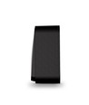 2-kanals påveggsbryter - 68x68mm, IP20, sort