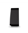 1-kanals påveggsbryter - 68x68mm, IP20, sort