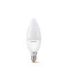 E14 7W LED kertepære - C37, 630lm, 3000K varm hvit, erstatter 50W