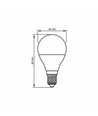E14 7W LED kronepære - G45, 4000K, 700lm, IP20 innendørs