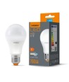 E27 8W LED pære - A60, 760lm, 6000K kald hvit, flicker free