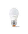 E27 7W LED kronepære, RA90 - G45, 3000K, flicker free, erstatter 50W