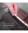 5m 7W/m RGB LED-strip sett - 12V DC, IP20, 60 LED pr. meter