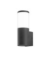 GU10 vegglampe til fasade - Sort, IP54 utendørs, aluminium, uten lyskilde