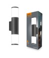 GU10 vegglampe - spenning: 230V, forbruk: max 2x30