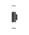 GU10 vegglampe - spenning: 230V, forbruk: max 2x30