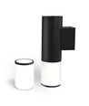 GU10 vegglampe - spenning: 230V, forbruk: max 2x30
