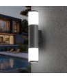 GU10 vegglampe - spenning: 230V, forbruk: max 2x30