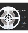 5m 7W/m RGB LED-strip sett - 12V DC, IP20, 60 LED pr. meter
