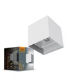 6W opp/ned vegglampe - IP54, 2700K, hvit, opp/ned lys, inkl. lyskilde