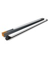 120cm 72W LED-armatur - 5000K, sort, 8000 lumen