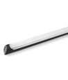 120cm 72W LED-armatur - 5000K, sort, 8000 lumen