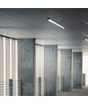 120cm 72W LED-armatur - 5000K, sort, 8000 lumen