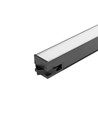 60cm 24W LED lysskinne - 2400lm, 5000K, sort, 5 års garanti, innendørs