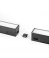 60cm 24W LED lysskinne - 2400lm, 5000K, sort, 5 års garanti, innendørs