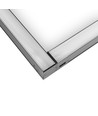 60cm 24W LED lysskinne - 2400lm, 5000K, sort, 5 års garanti, innendørs