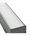 60cm 24W LED lysskinne - 2400lm, 5000K, sort, 5 års garanti, innendørs