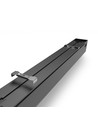 60cm 24W LED lysskinne - 2400lm, 5000K, sort, 5 års garanti, innendørs