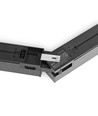 120cm 50W LED lysskinne, sort - 5000lm, IP20, sammenkoblbar, 5 års garanti