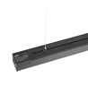 120cm 50W LED lysskinne, sort - 5000lm, IP20, sammenkoblbar, 5 års garanti