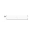 120cm 50W LED lysskinne, sort - 5000lm, IP20, sammenkoblbar, 5 års garanti