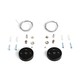 1,5m wireoppheng til LED armaturer - Sort, 2 stk. wire, inkl. monteringssett