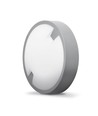 18W Inga LED bulkhead tak/vegglampe - IP65, 1440lm, 5000K, Ø22cm, hvit kant, utendørs/våtrom