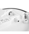 18W Inga LED bulkhead tak/vegglampe - IP65, 1440lm, 5000K, Ø22cm, hvit kant, utendørs/våtrom