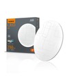 24W LED taklampe - Ø32,6cm, 4000K, IP44, flicker free, hvit kant