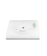 24W LED taklampe, kvadratisk - 2900lm, 4000K, 29x29cm, hvit kant, IP20 innendørs