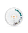 30W LED sensorlampe med nødlys – justerbar watt/CCT, IP44, innebygd batteri