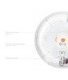 30W Sensorlampe med nødlys - justerbar watt/CCT, IP44, innebygd batteri