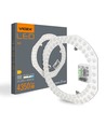 36W LED modul - 4000K, 4350lm, IP20 innendørs, 270x270mm