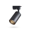 Lonzo GU10 1-faset skinnespot - Uten lyskilde, sort, 1F2W