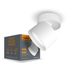 GX53 takmontert spot - Hvit, aluminium, 80x80x82 mm, IP20 innendørs, uten lyskilde