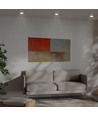 GX53 takmontert spot - Hvit, rund, aluminium, IP20 innendørs, uten lyskilde