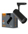 Tor skinnespot RA90 - 20W, svart, 1-faset, 1F2W
