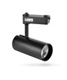 30W 1-faset RA90 Tor skinnespot - Sort, 1F2W