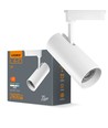 30W 1-faset RA90 Tor skinnespot - Hvit, 1F2W