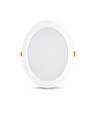 24W Firkantet LED innfellingspanel - 1830lm, 4000K, 29,5 x 29,5 cm, hvit kant, IP20 innendørs