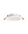 6W LED innfellingspanel - 4000K, 120°, Hull: Ø9,5-10 cm, Mål: 11,8 x 11,8 cm