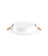 12W LED innfellingspanel - 1350lm, 4000K, 120 grader, rammeløst design, justerbar montering