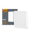 18W LED påbygningspanel - 1400lm, 4000K, hvit, 19,2 x 19,2 cm, IP20 innendørs