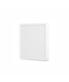 24W LED påbygningspanel, 4000K - 2500lm, 19,2 x 19,2 cm, sort kant, IP20 innendørs