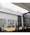 60x60 LED-panel med kantlys, 40W - 100lm/W, 4000K, nøytral hvit, flicker free
