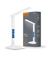 7W LED skrivebordslampe dimbar - Justerbar CCT, 5 lysstyrker, hvit, flicker free, inkl. adapter
