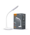 5,5W LED dimbar skrivebordslampe - Touch kontroll, 4000K, flicker free, hvit